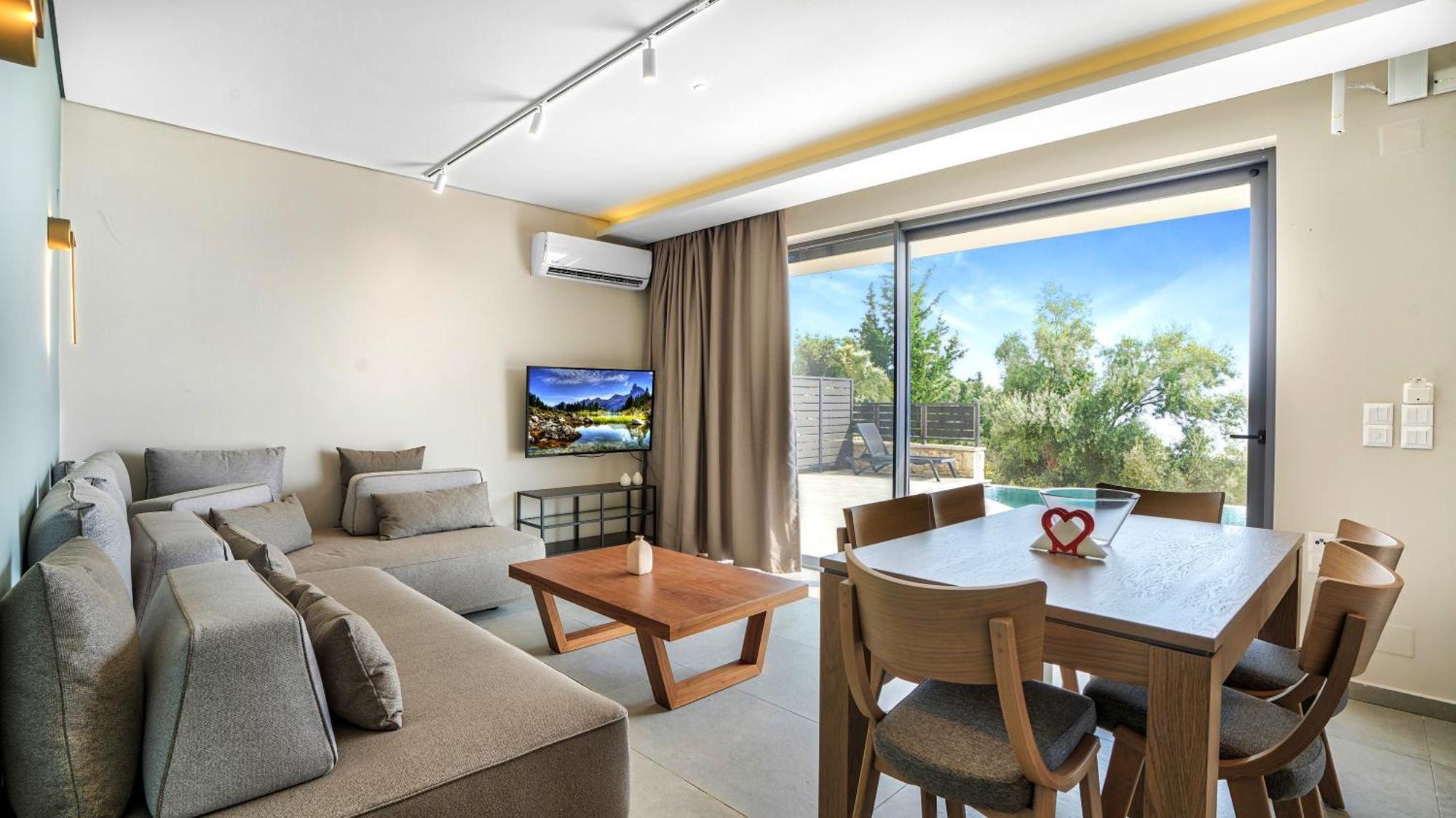 Ecstasy Luxury Villas Apolpaina Exterior foto