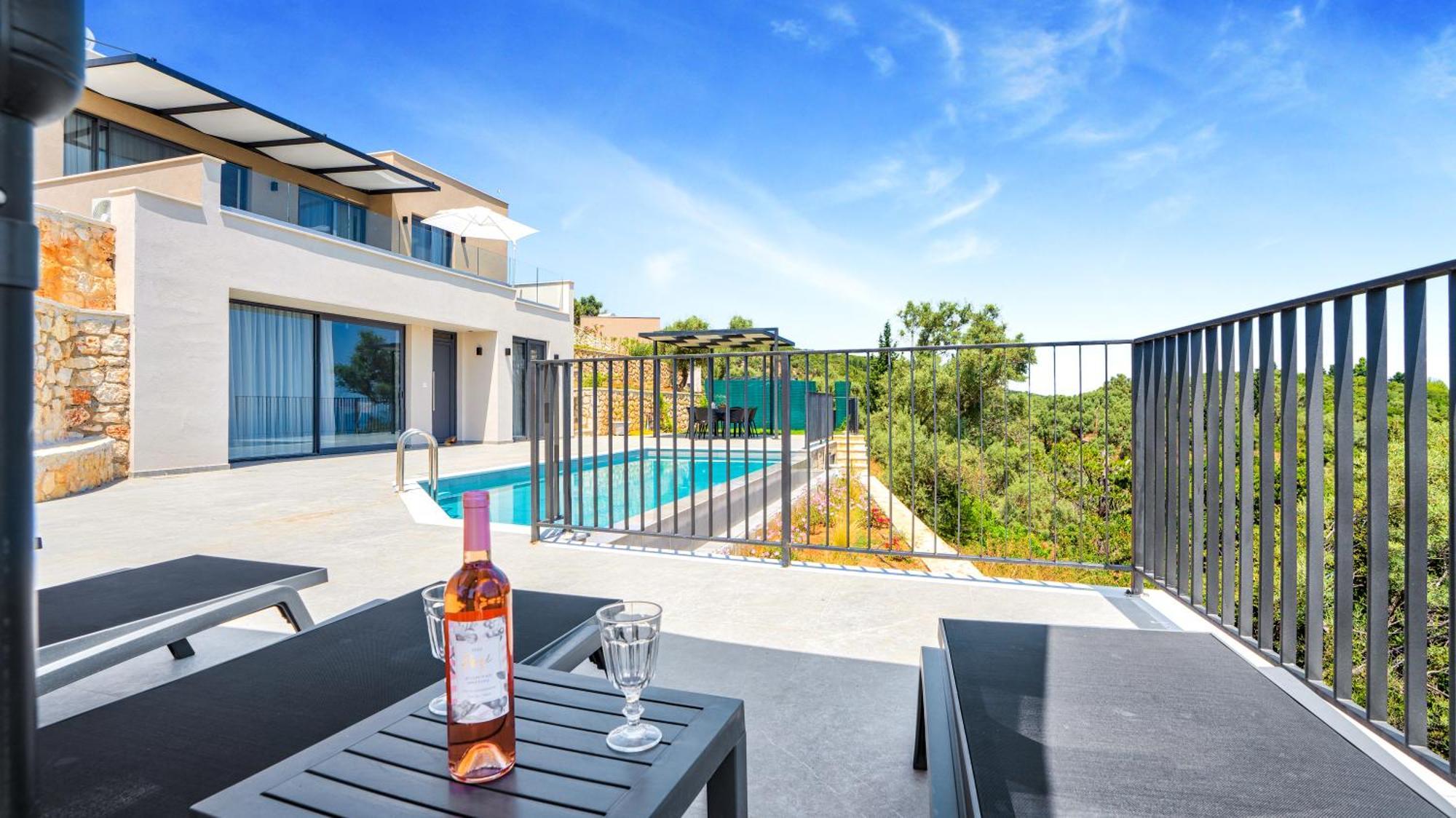 Ecstasy Luxury Villas Apolpaina Exterior foto