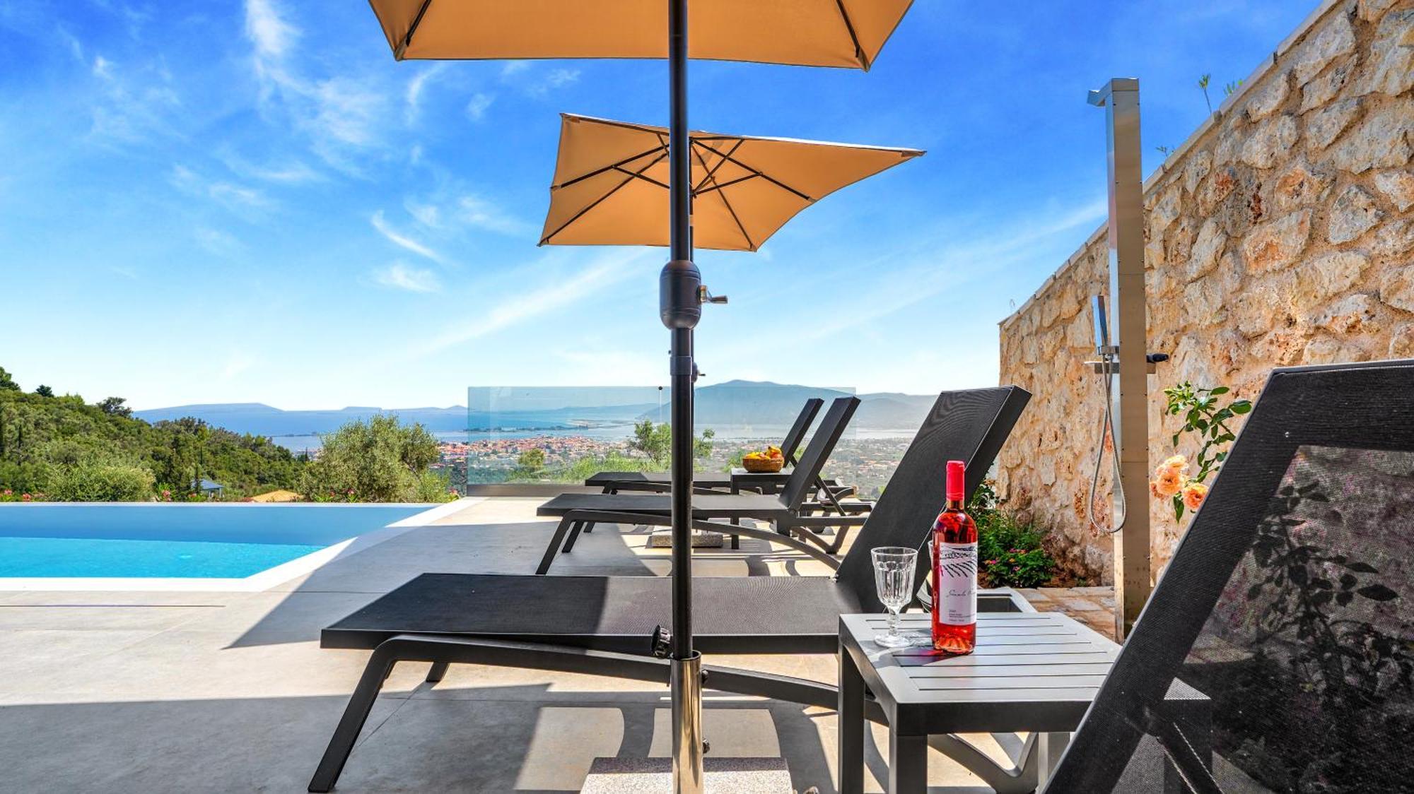 Ecstasy Luxury Villas Apolpaina Exterior foto