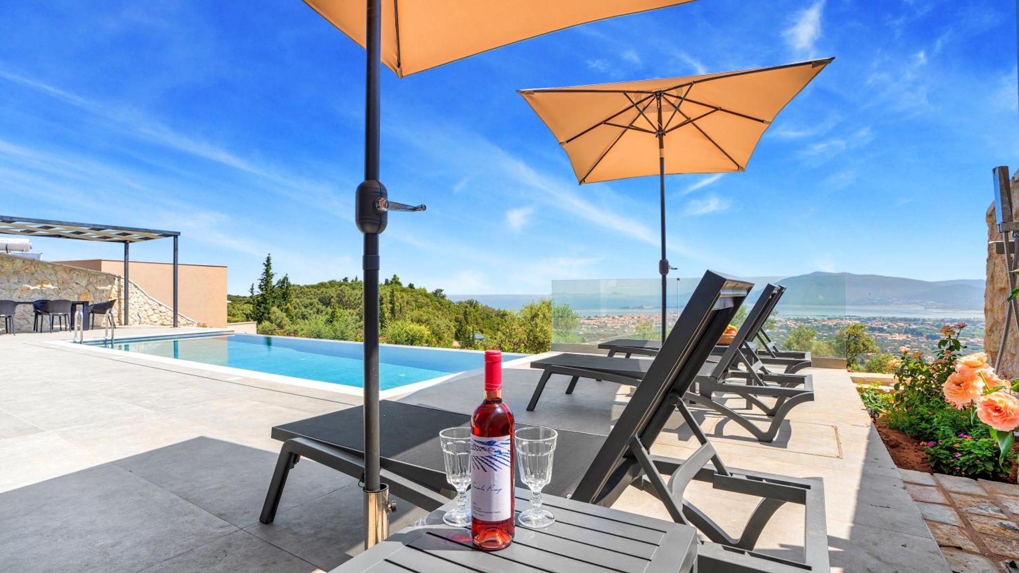 Ecstasy Luxury Villas Apolpaina Exterior foto